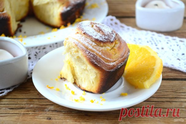 Апельсиновые булочки, ароматные и воздушные - пошаговый рецепт с фото на Повар.ру