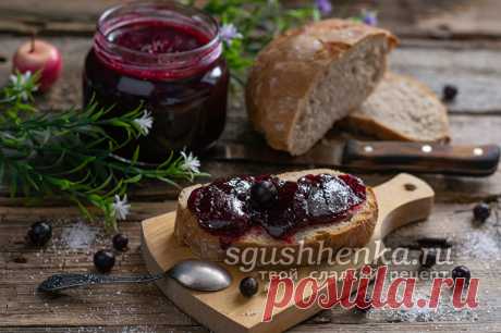 Желе из черной смородины на зиму, простой рецепт