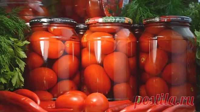 Сладкие МАРИНОВАННЫЕ ПОМИДОРЫ на Зиму - Очень УДАЧНЫЙ РЕЦЕПТ