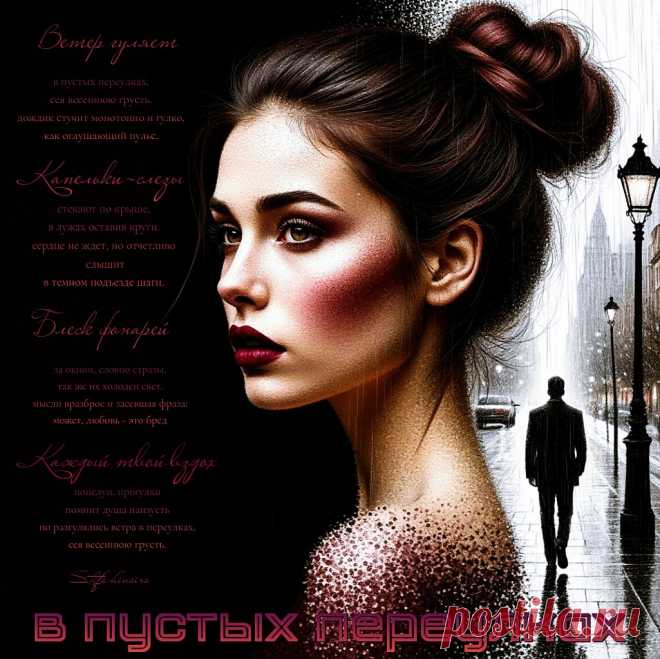 В пустых переулках. Красивые открытки Представлены красивые открытки - В пустых переулках