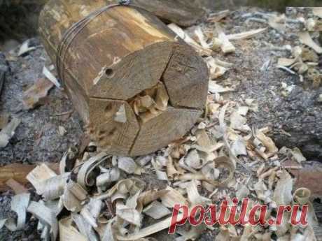 Финская свеча. Очень удобно и на даче и в походе