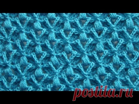 Самый красивый 3D УЗОР КРЮЧКОМ | Объемный узор крючком | Easy 3D Crochet Pattern