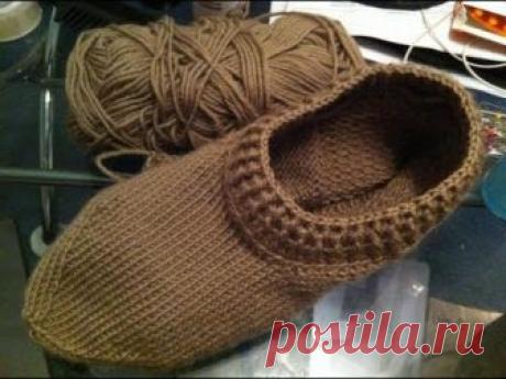 Как связать следки спицами. Два способа вязания следков