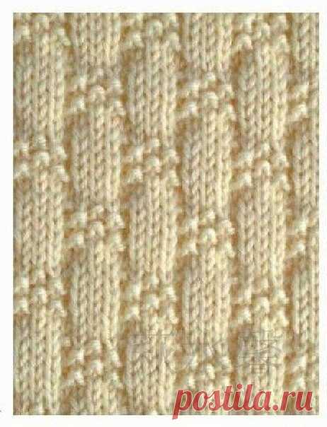Подборка узоров для вязания спицами