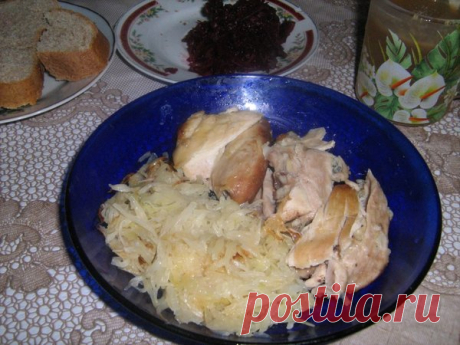 На скорую руку. Куриный окорочок (бёдрышки), запечённые, с капустой в рукаве | РЕЦЕПТЫ на скорую руку | Яндекс Дзен