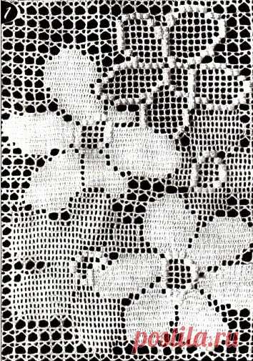 КАРАМЕЛО ДЕ КРОШЕТ: блуза в филе