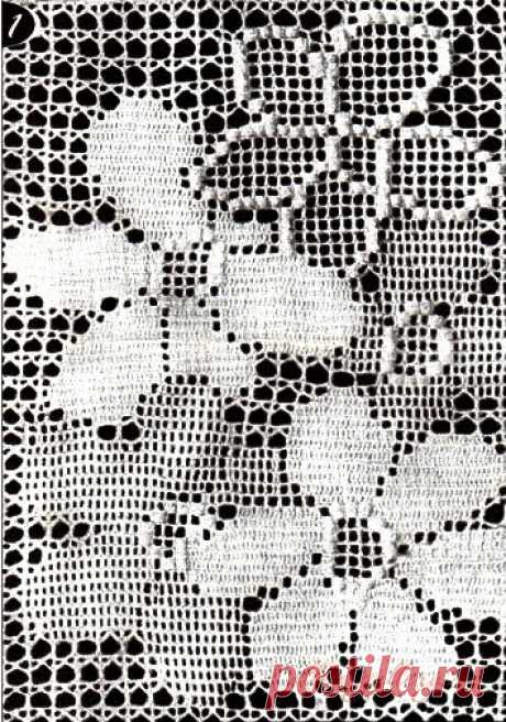 КАРАМЕЛО ДЕ КРОШЕТ: блуза в филе