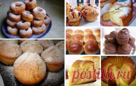 Вкуснейшая сладкая выпечка на кефире. Лучшие 8 рецептов