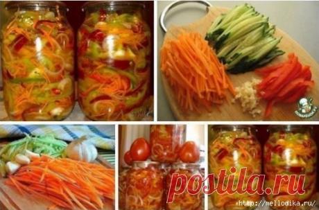 Очень вкусный салат "Уплетайка!"