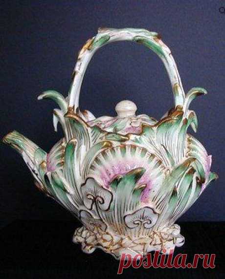 1820-1830 гг. Англия, John Rose Coalport
Чайник