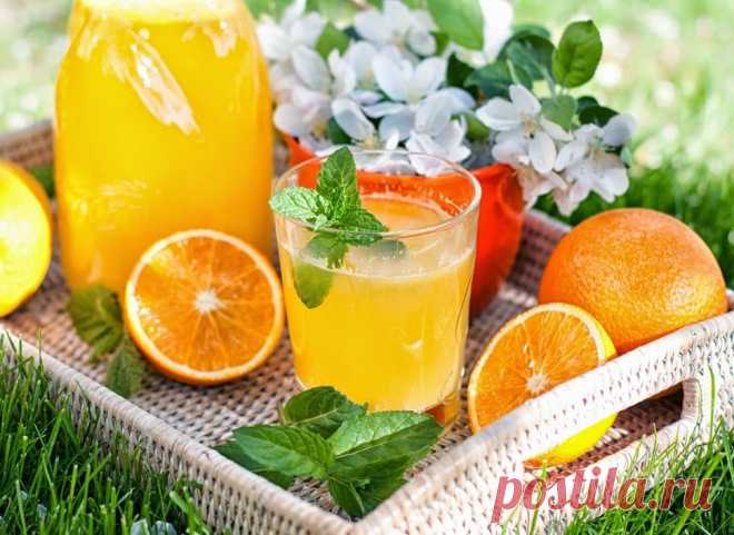 Апельсиновый лимонад - вкусно, полезно, дешево! » Женский Мир