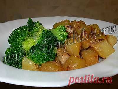 Картошка с мясом в мультиварке | рецепты на Saechka.Ru