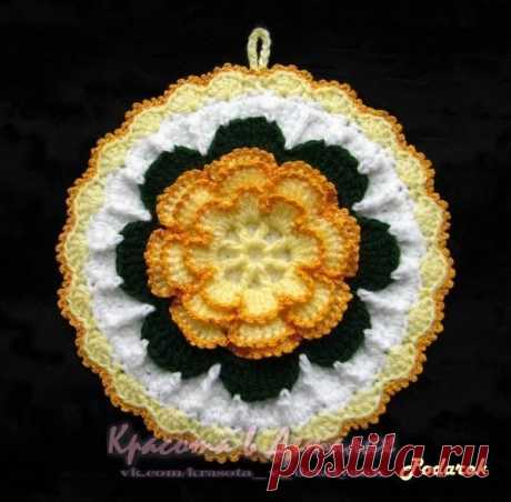 Цветочные прихватки! | Эфария