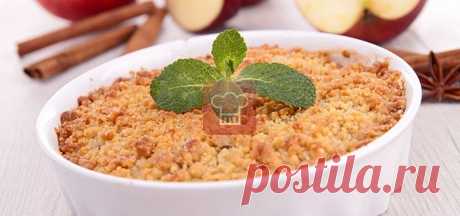 Яблочный крамбл | Кулинарный журнал Stay Delicious