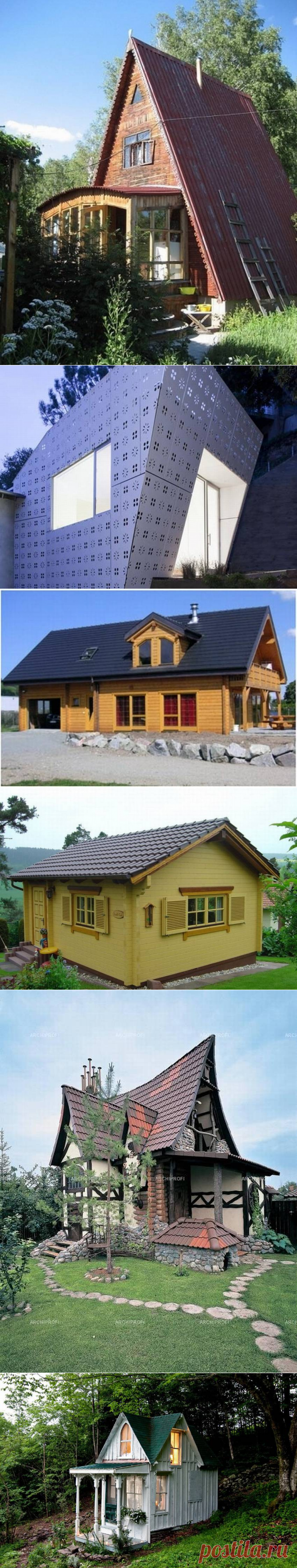 150  фото необычных домов