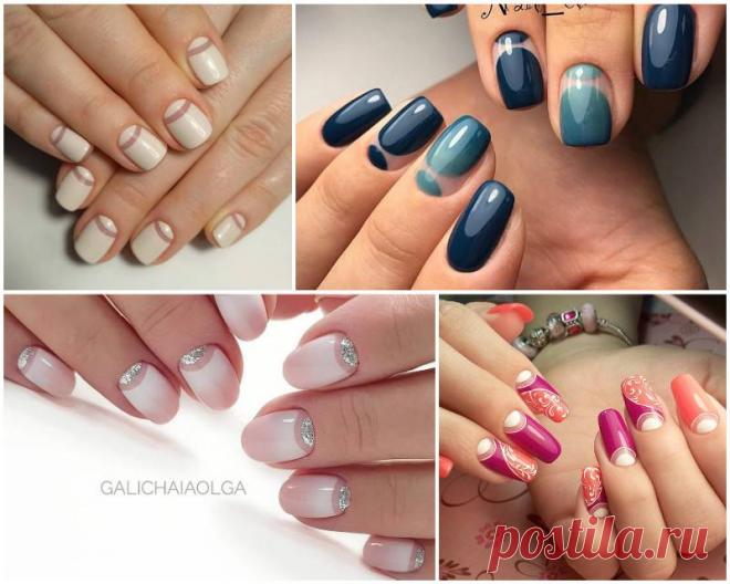 Лунный маникюр: 100 фото оригинальных идей и примеров