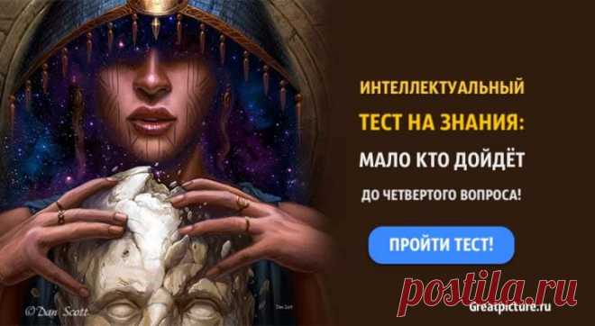 Интеллектуальный тест на знания: мало кто дойдет до четвертого вопроса!Вы считаете себя умным человеком, который щелкает все слоне вопросы на