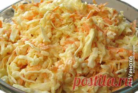 14. Овощной салатик (гарнир к рыбке)