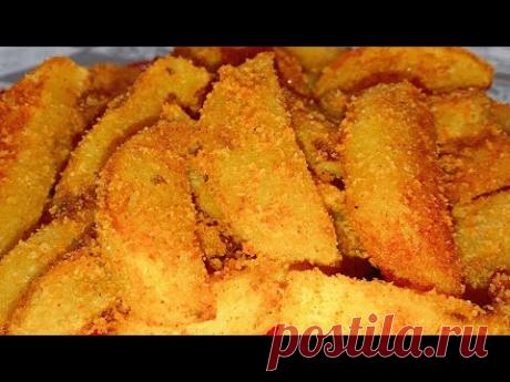 Картофель с хрустящей  корочкой. Проще и вкуснее не бывает. Секрет приготовления