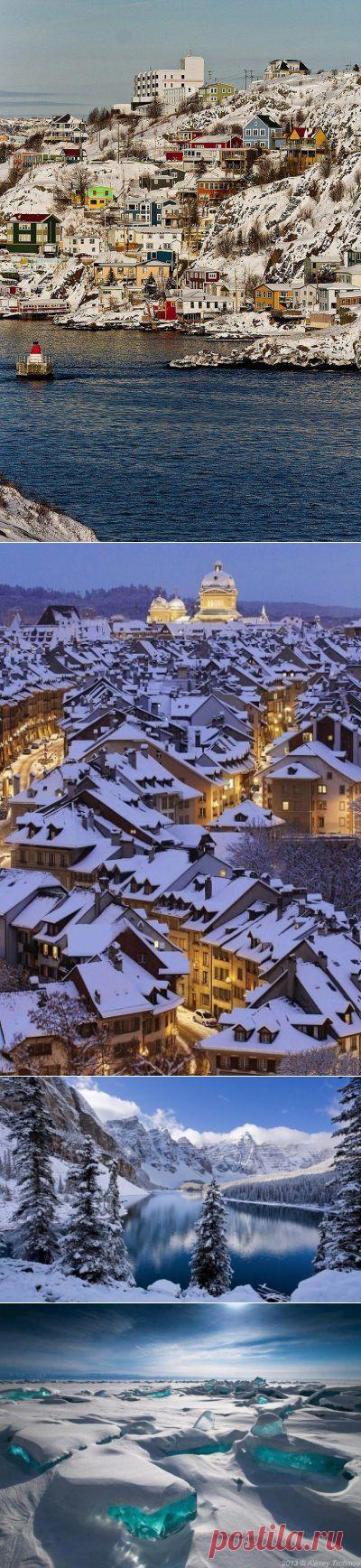 Волшебные зимние пейзажи (30 фото)