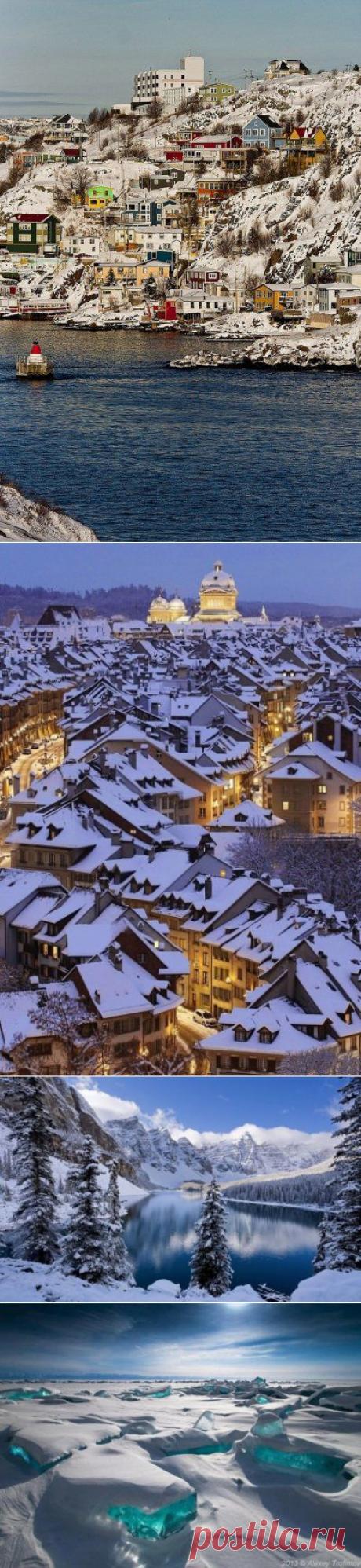 Волшебные зимние пейзажи (30 фото)