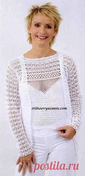 Подборочка жакетиков - Все в ажуре... (вязание крючком) - Страна Мам