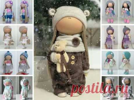Soft Doll Handmade Fabric Doll Poupée Tilda Doll Baby Art Doll Decor Textile Cloth Doll Bambole Rag Doll Muñecas Gray Winter Doll by Yulia K Soft Doll Handmade Fabric Doll Poupée Tilda Doll Baby Art Doll Decor Textile Cloth Doll Bambole Rag Doll Muñecas Gray Winter Doll by Yulia K __________________________________________________________________________________________   Hello, dear visitors!  This is handmade textile