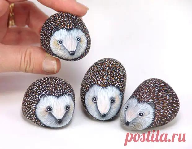 РИСУНКИ НА КАМНЯХ. МНОГО ИДЕЙ ДЛЯ ВДОХНОВЕНИЯ - Своими руками! - медиаплатформа МирТесен