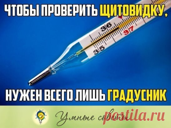 Чтобы проверить свою щитовидку, нужен только градусник 
Мало кто об этом знает, но еще 50 лет назад ученый Брода Отто Барнс обнаружил, что температура тела - отличный индикатор того, как работает ваша щитовидная железа. 
Есть только один нюанс: температуру тела нужно мерять сразу после пробуждения, еще в кровати. 
Барнс заметил, что ненормальная температура по утрам - первый признак воспалительного процесса в щитовидной железе. А сейчас все знают, что если этот орган нашего тела работает неправи