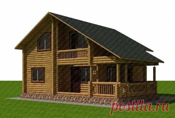 Проект дома Д-24 › Срубофф, Киров, Кировская область