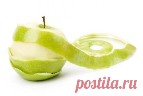 Польза от яблочной кожуры — Полезные советы