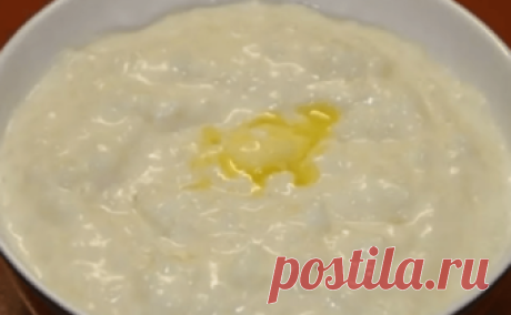 Рисовая каша на молоке – классический рецепт в кастрюле
