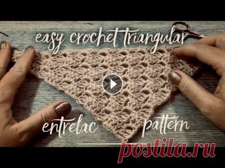 ЭНТЕРЛАК КРЮЧКОМ: ПОТРЯСАЮЩЕ ПРОСТО!!! Вяжем ШАЛЬ/БАКТУС / SUPER EASY ENTRELAC Вяжем ЭНТЕРЛАК КРЮЧКОМ: просто и элегантно! ПРЯЖУ ANGORA GOLD от ALIZE можно приобрести у меня в магазине в этом разделе -...