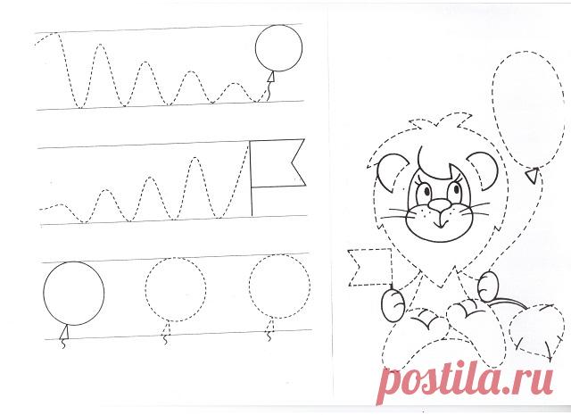 Раскраски в сад 6 лет