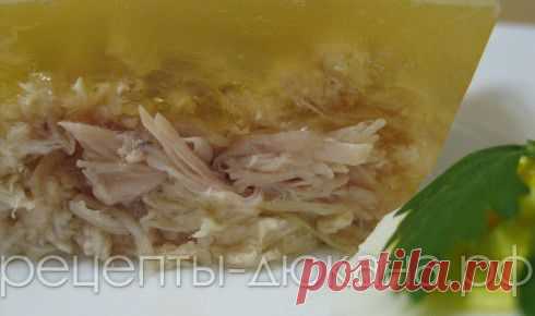 Холодец из курицы | Рецепты Дюкана атака, чередование,консолидация