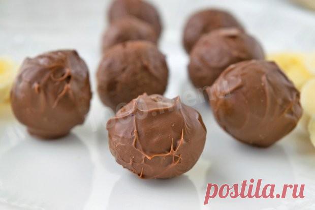Быстрый десерт Бананы в шоколаде рецепт с фото - 1000.menu