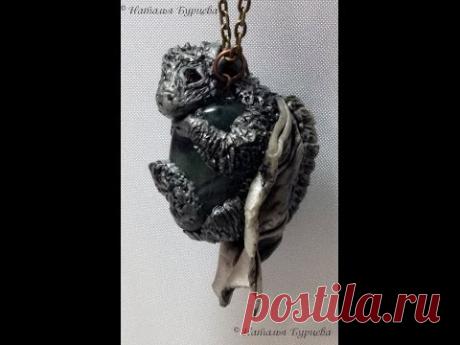 Дракоша из полимерной глины