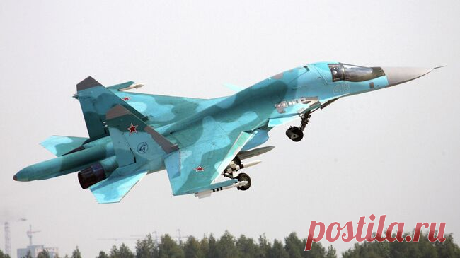 Су-34 нанес удар по пункту дислокации подразделения ВСУ