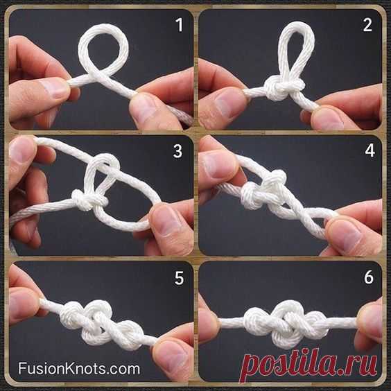 Интересные декоративные узелки — Сделай сам, идеи для творчества - DIY Ideas