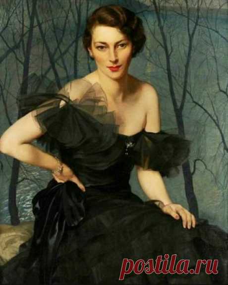 Художник Герберт Джеймс Ганн / Sir Herbert James Gunn (Шотландия, 1893-1964) и его картины