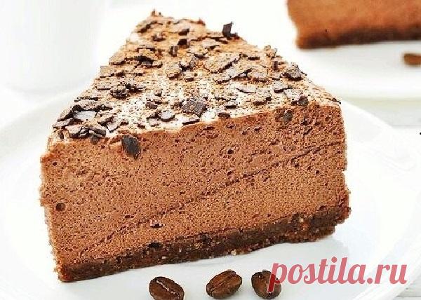 ШОКОЛАДНЫЙ ТОРТ-СУФЛЕ БЕЗ ВЫПЕЧКИ — Домашний уют