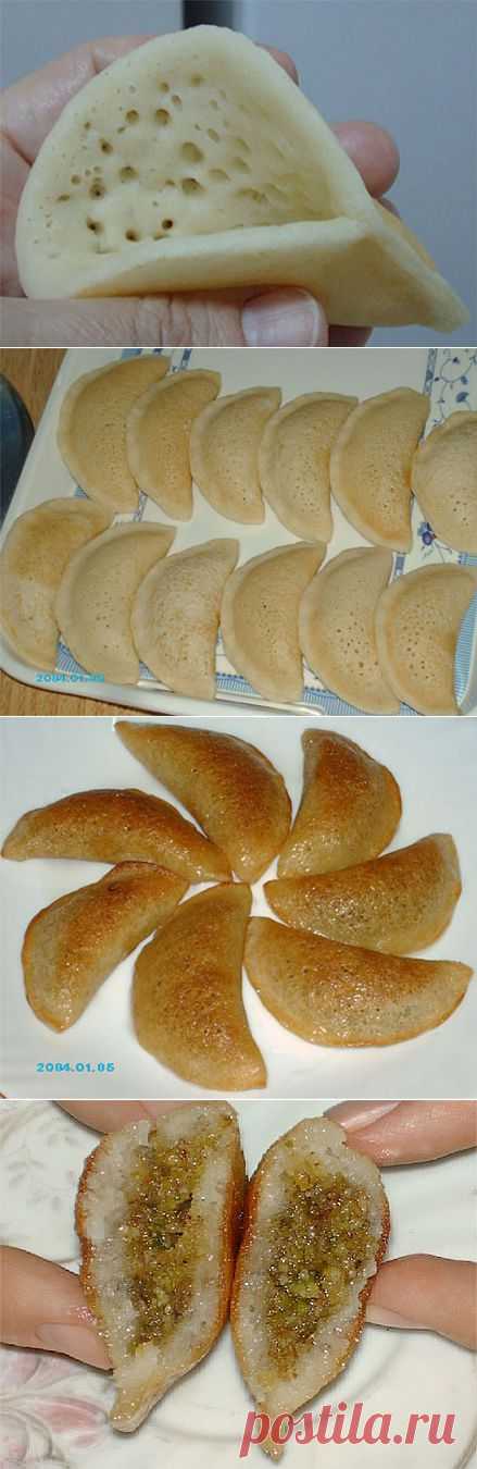 КАТАЕФ - АРАБСКИЕ БЛИНЫ.