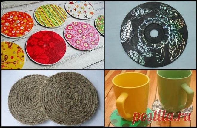 Оригинальные поделки из CD/DVD дисков