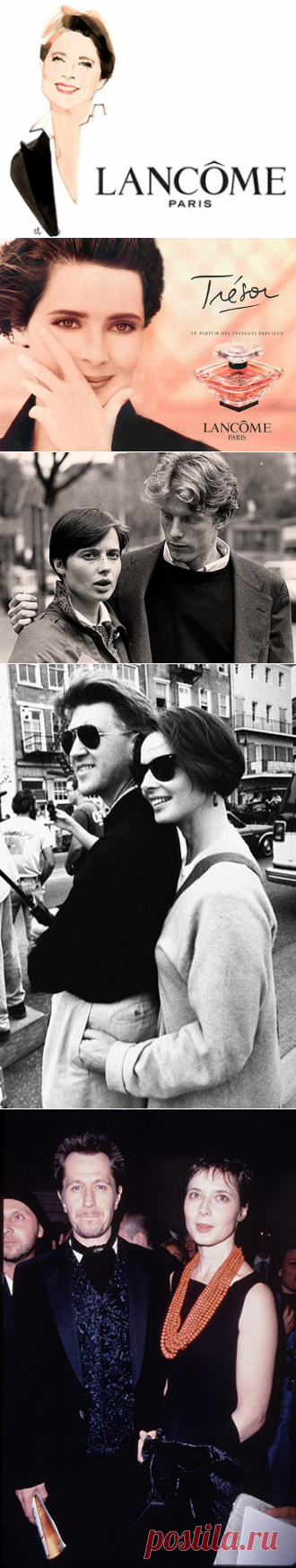 Изабелла Росселини  - лицо Lancôme в 63