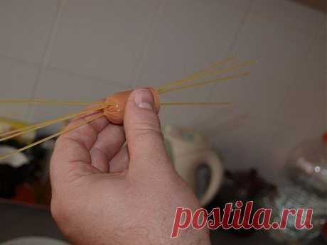 НАНИЗЫВАНИЕ СОСИСОК