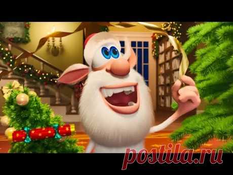 Booba Christmas eve 🎄 Funny cartoons Super ToonsTV
