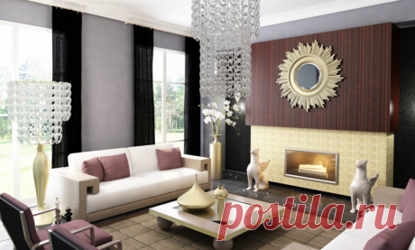 Дизайн интерьера в стиле Арт-Деко - 90 фото красивого сочетания