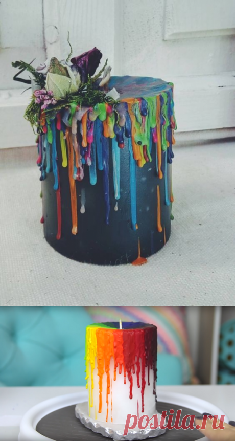 Como Hacer Velas Multicolor