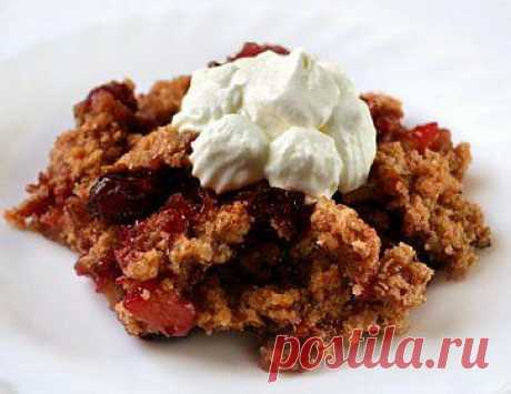 Фруктовый десерт крисп (crisp) « Простые вкусные рецепты и ничего более