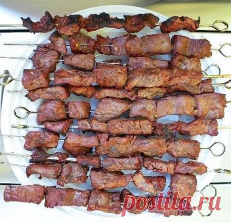 Шашлык в маринаде по-восточному